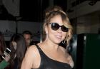 Mariah Carey w obcisłej czarnej sukience