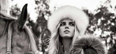 Maryna Linchuk - modelka w rosyjskim Vogue