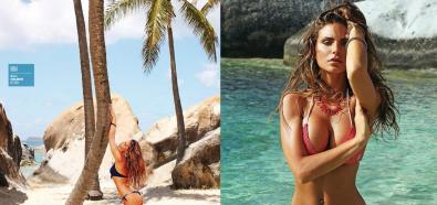 Nina Senicar - modelka w bikini w sesji Sport Week