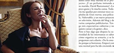 Paula Echevarria - seksowna aktorka w hiszpańskim Elle