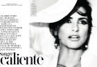Penelope Cruz - seksowna aktorka w pończochach w Vogue