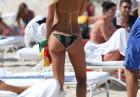 Petra Benova - słowacka modelka w seksownym bikini w Miami
