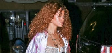 Rihanna znowu "zapomniała" biustonosza
