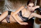 Samantha Gradoville - amerykańska modelka w seksownej bieliźnie Blush