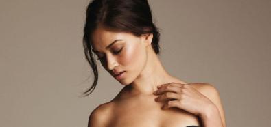 Shanina Shaik - seksowna modelka w zimowej kolekcji bielizny Next