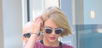 Taylor Swift elegancko w obcisłych legginsach