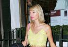 Taylor Swift w seksownej żółtej dwucześciowej sukience 