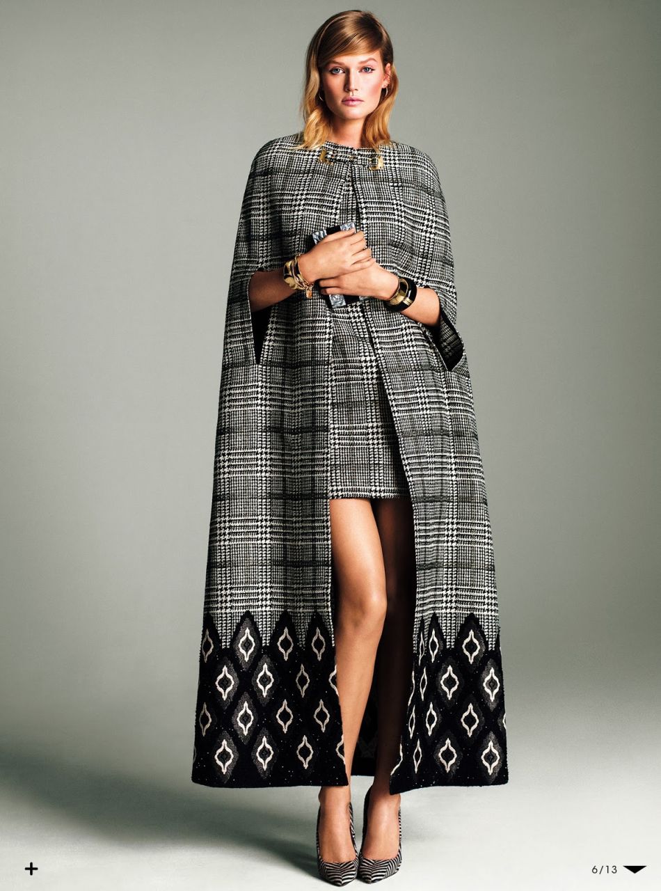Toni Garrn - piękna modelka w japońskim Vogue
