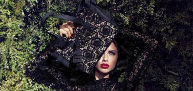 Adriana Lima - jesienna kolekcja ubrań Blumarine