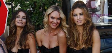Adriana Lima, Candice Swanepoel i Lily Aldridge promują zapach Victoria's Secret