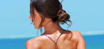 Alessandra Ambrosio - modelka w kolekcji strojów kąpielowych Victoria's Secret na 2012 rok