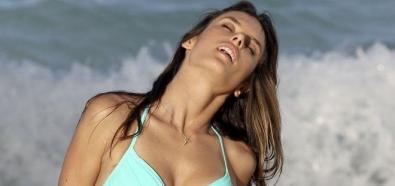 Alessandra Ambrosio - seksowny Aniołek w bikini Victoria's Secret Swim 2013 na St Barts