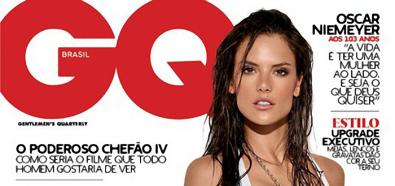 Alessandra Ambrosio i jej biust w brazylijskim wydaniu magazynu GQ