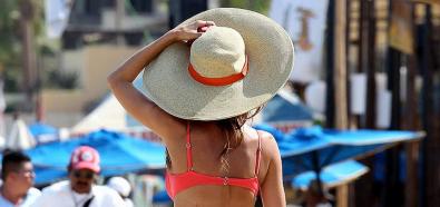Audrina Patridge w bikini na meksykańskiej plaży