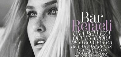Bar Refaeli - izraelska modelka w grudniowym numerze hiszpańskiej edycji Glamour