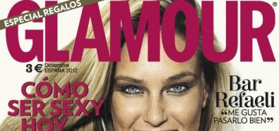 Bar Refaeli - izraelska modelka w grudniowym numerze hiszpańskiej edycji Glamour