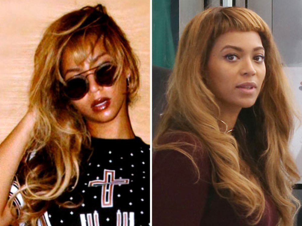 Beyonce i antyseksowna grzywka 