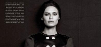 Bianca Balti - seksowna modelka w ponurej sesji z włoskiego Vogue