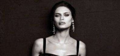 Bianca Balti - seksowna modelka w ponurej sesji z włoskiego Vogue