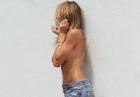 Candice Swanepoel - seksowna modelka bez stanika w sesji Victoria's Secret