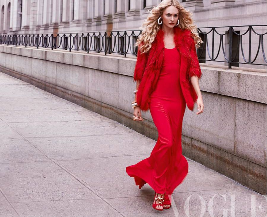 Candice Swanepoel - Aniołek Victoria's Secret w meksykańskim Vogue
