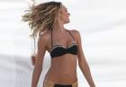 Candice Swanepoel - seksowna modelka w bikini Victoria's Secret Swim 2013 na plaży St Barts
