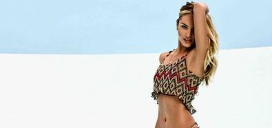 Candice Swanepoel - seksowna modelka z RPA w bikini i ubraniach Agua Bendita