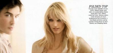 Candice Swanepoel - modelka w sesji magazynu Allure