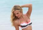 Candice Swanepoel - modelka w bikini Victoria's Secret na Saint Barthelemy