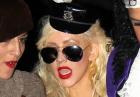 Christina Aguilera jako policjantka na Halloween Party w klubie Pandora