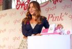 Elsa Pataky - GHD Pink Hair Presentation