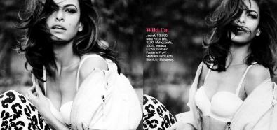 Eva Mendes - piękna aktorka w Marie Claire