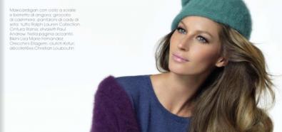 Gisele Bundchen - brazylijska modelka we włoskim Vogue