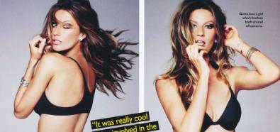 Gisele Bundchen - brazylijska modelka w sesji w australijskim Cosmopolitanie