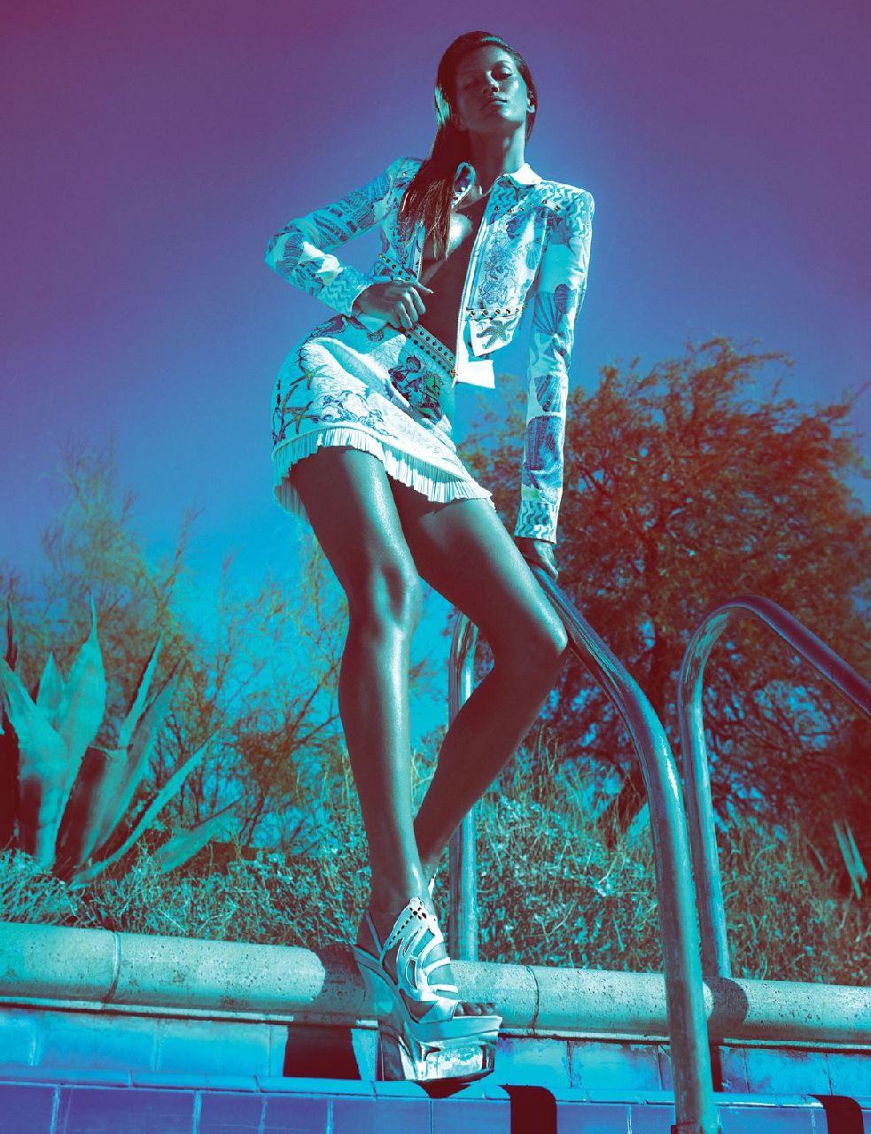 Gisele Bundchen - modelka w kampanii Versace