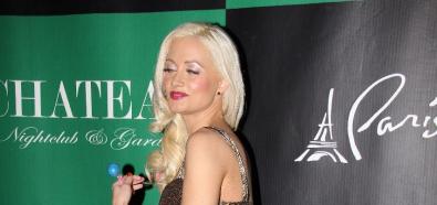 Holly Madison - były Króliczek Playboya na sylwestrowej imprezie w Las Vegas