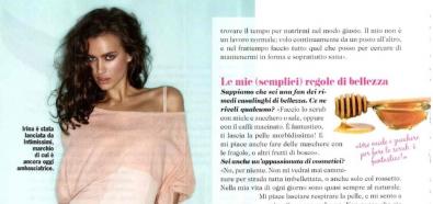 Irina Shayk - modelka w Cosmopolitan