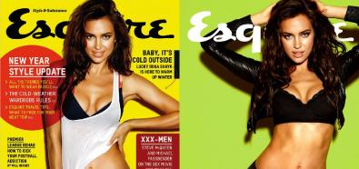 Irina Shayk - modelka w bieliźnie w magazynie Esquire