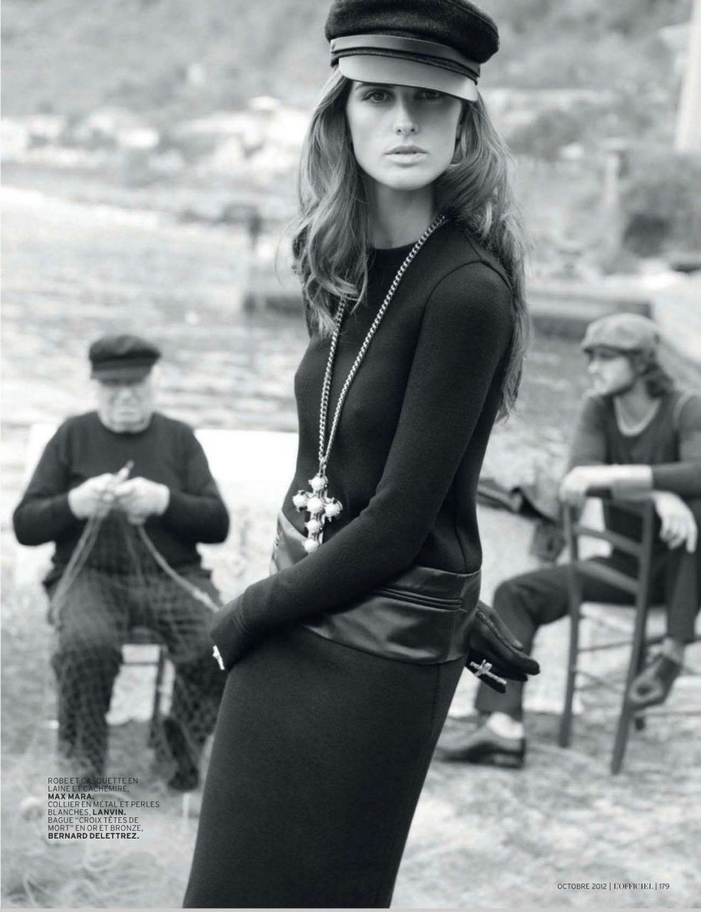 Izabel Goulart - seksowna modelka w magazynie L'Officiel