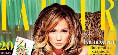 Jennifer Lopez na okładce magazynu Tatler