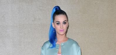 Katy Perry - piosenkarka na pokazie Miu-Miu podczas Paris Fashion Week