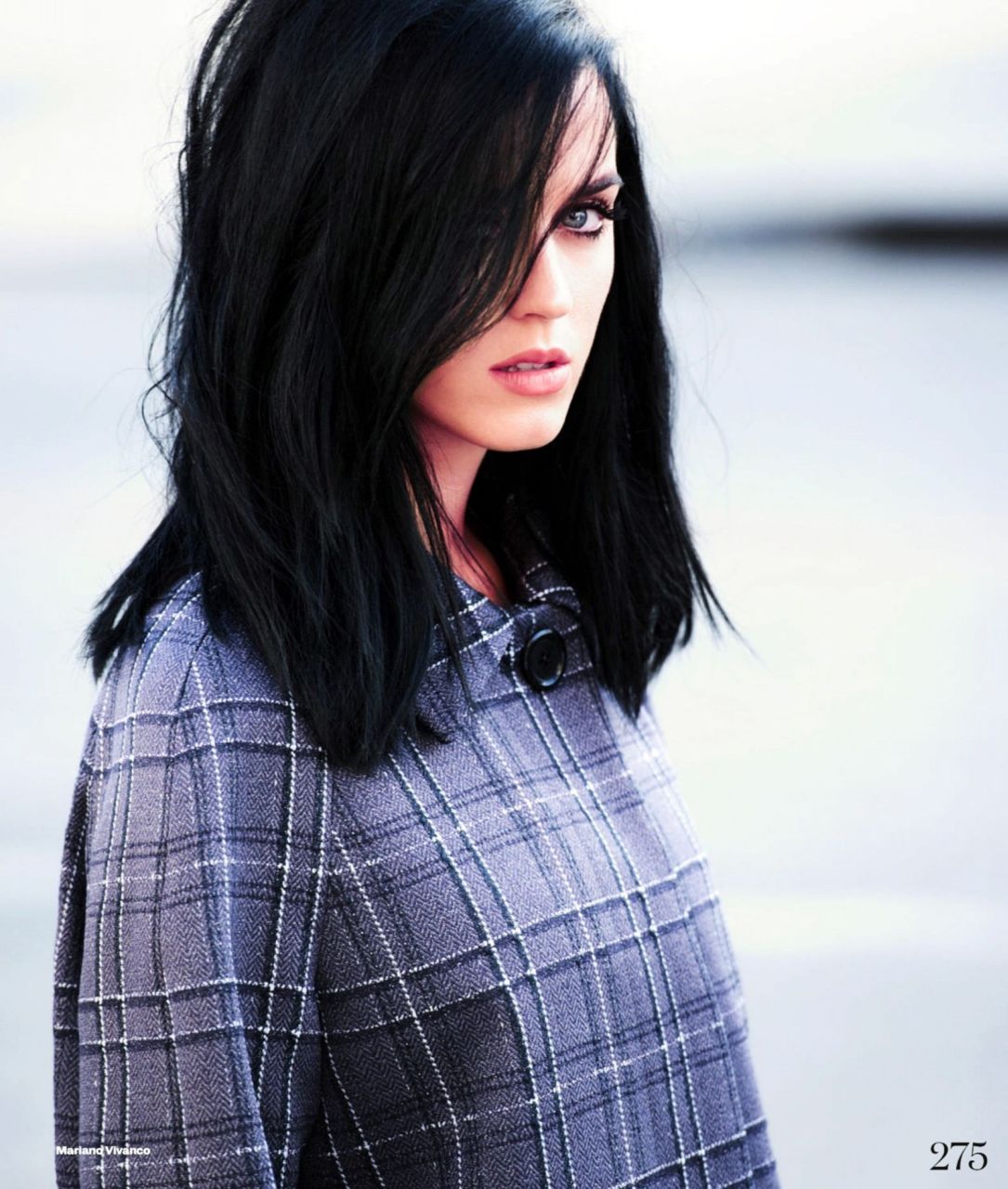 Katy Perry - amerykańska piosenkarka we wrześniowym wydaniu brytyjskiego Elle