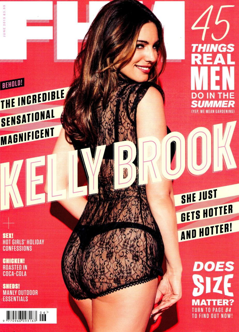 Kelly Brook - seksowna sesja brytyjskiej aktorki w FHM