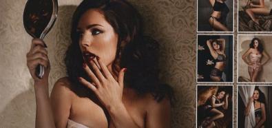 Kelly Brook - seksowna aktorka w kuszącej bieliźnie w sesji dla kalendarza na 2014 rok