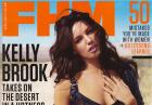 Kelly Brook i jej seksowne ciało na okładce kwietniowego wydania magazynu FHM
