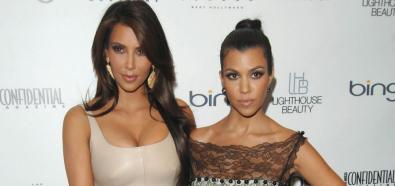 Kim i Kourtney Kardashian w magazynie Confidential