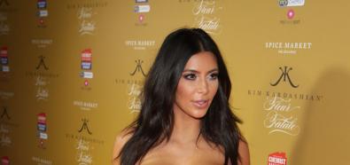 Kim Kardashian w lateksie