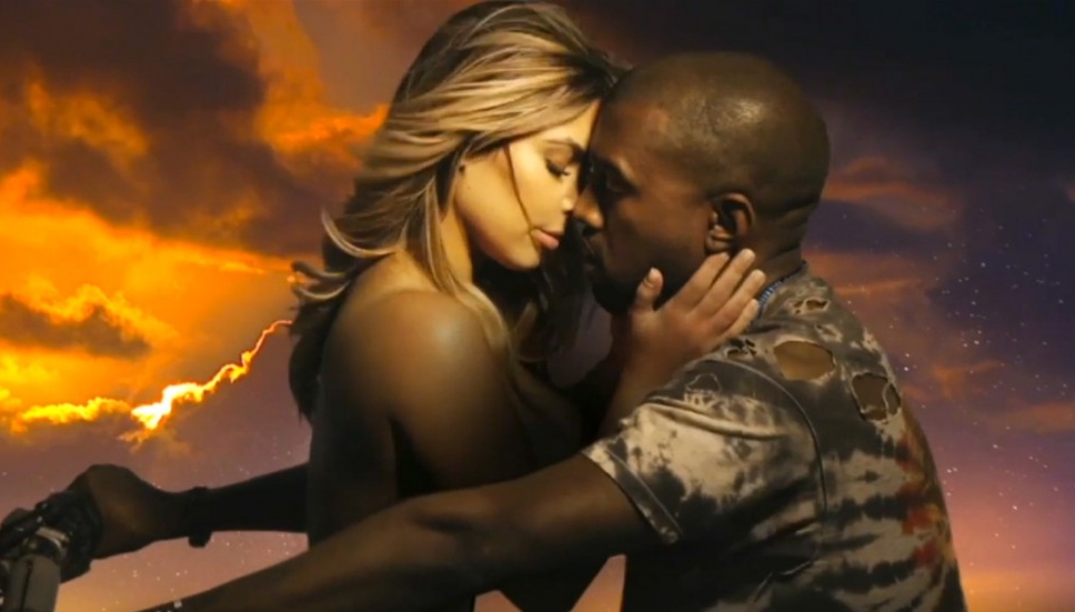 Kim Kardashian w nowym teledysku Kanye Westa