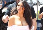 Kim Kardashian w obłędnym dekolcie w Miami