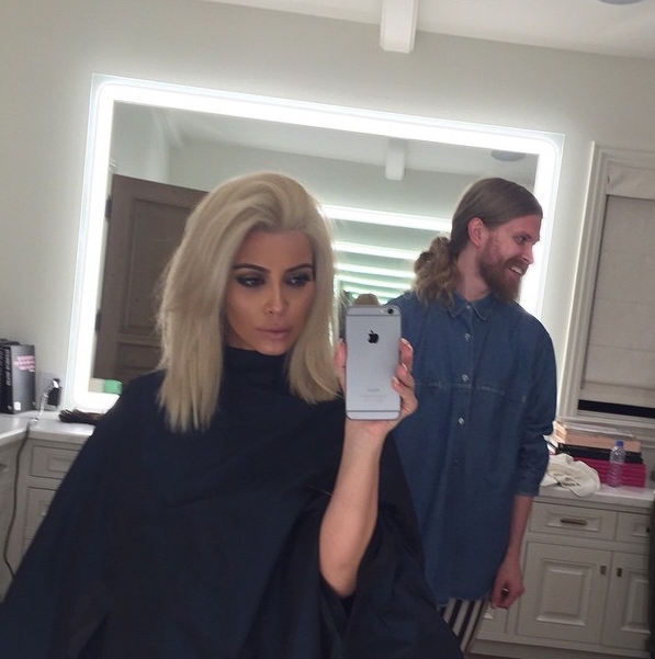 Kim Kardashian została blondynką 